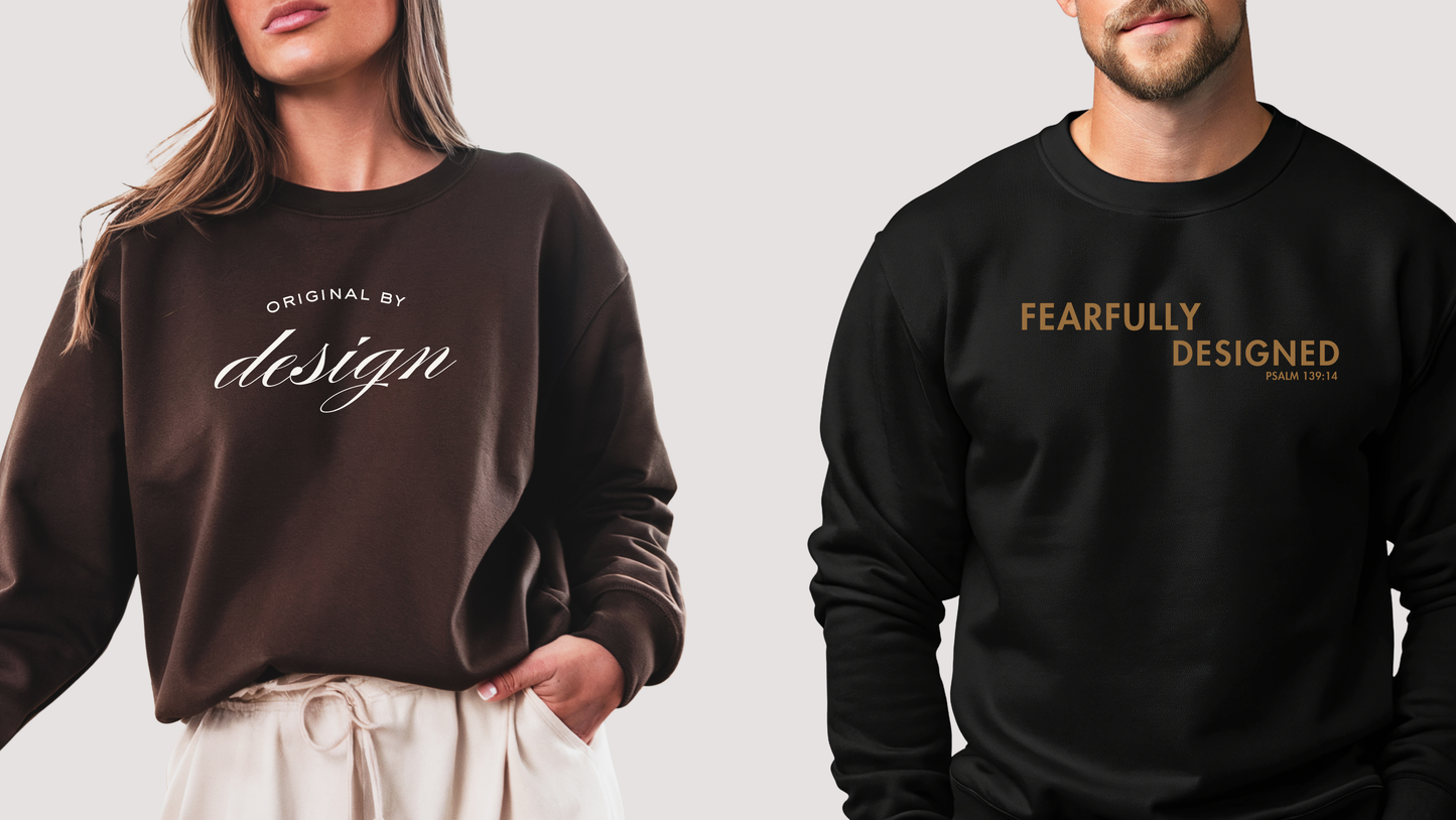Fearfully Designed Premium Sweatshirt — Unisex