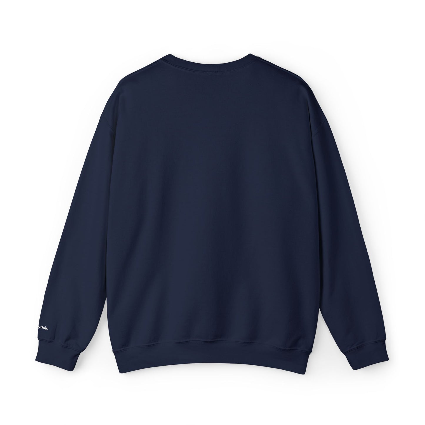 Fearfully Designed Embroidered Sweatshirt - Navy