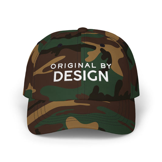 Camo Embroidered 'Original by Design' Baseball Hat