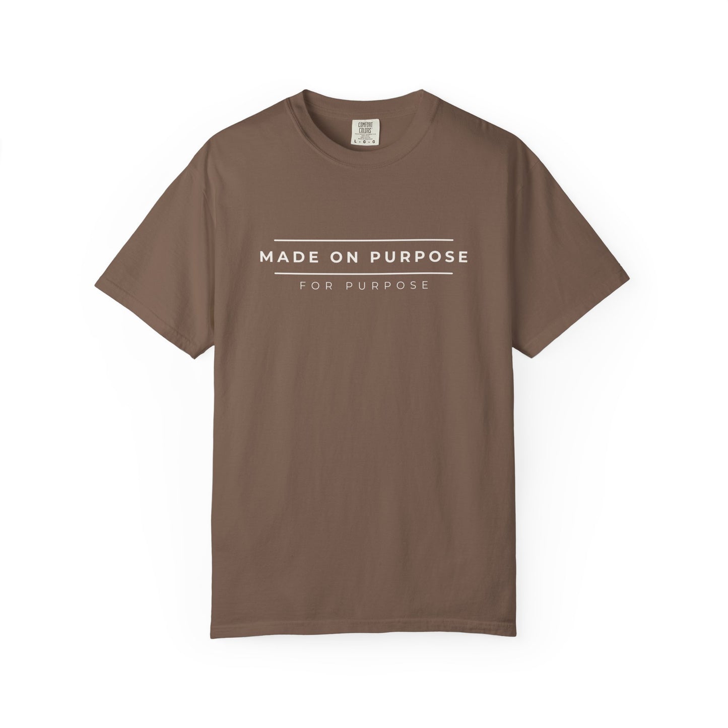 Made on Purpose Tee - Espresso
