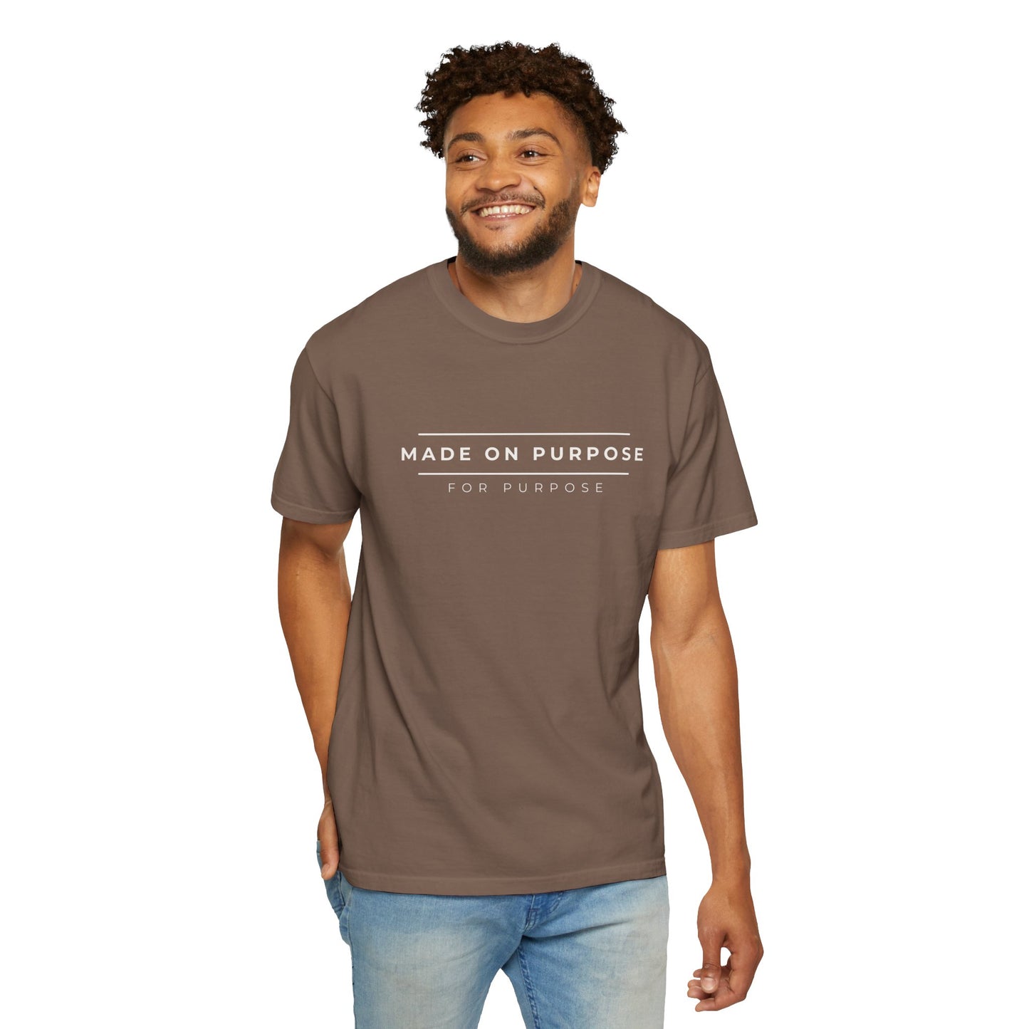 Made on Purpose Tee - Espresso