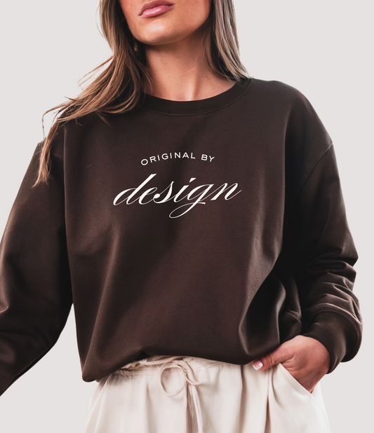 Classic Original by Design Sweatshirt - Dark Chocolate